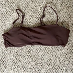 Brown Bikini Top